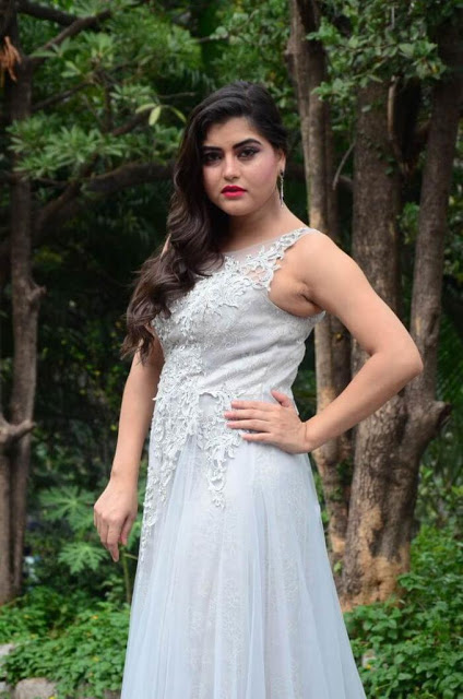 Beautiful Indian Girl Shipra Gaur Latest PhotosIn Sleeveless White Dress 129